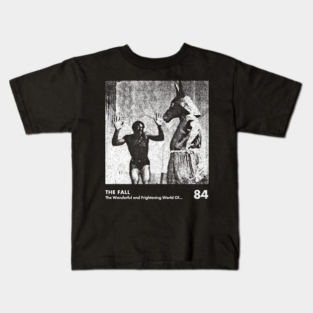 The Fall / Minimalist Graphic Artwork Design Kids T-Shirt by saudade